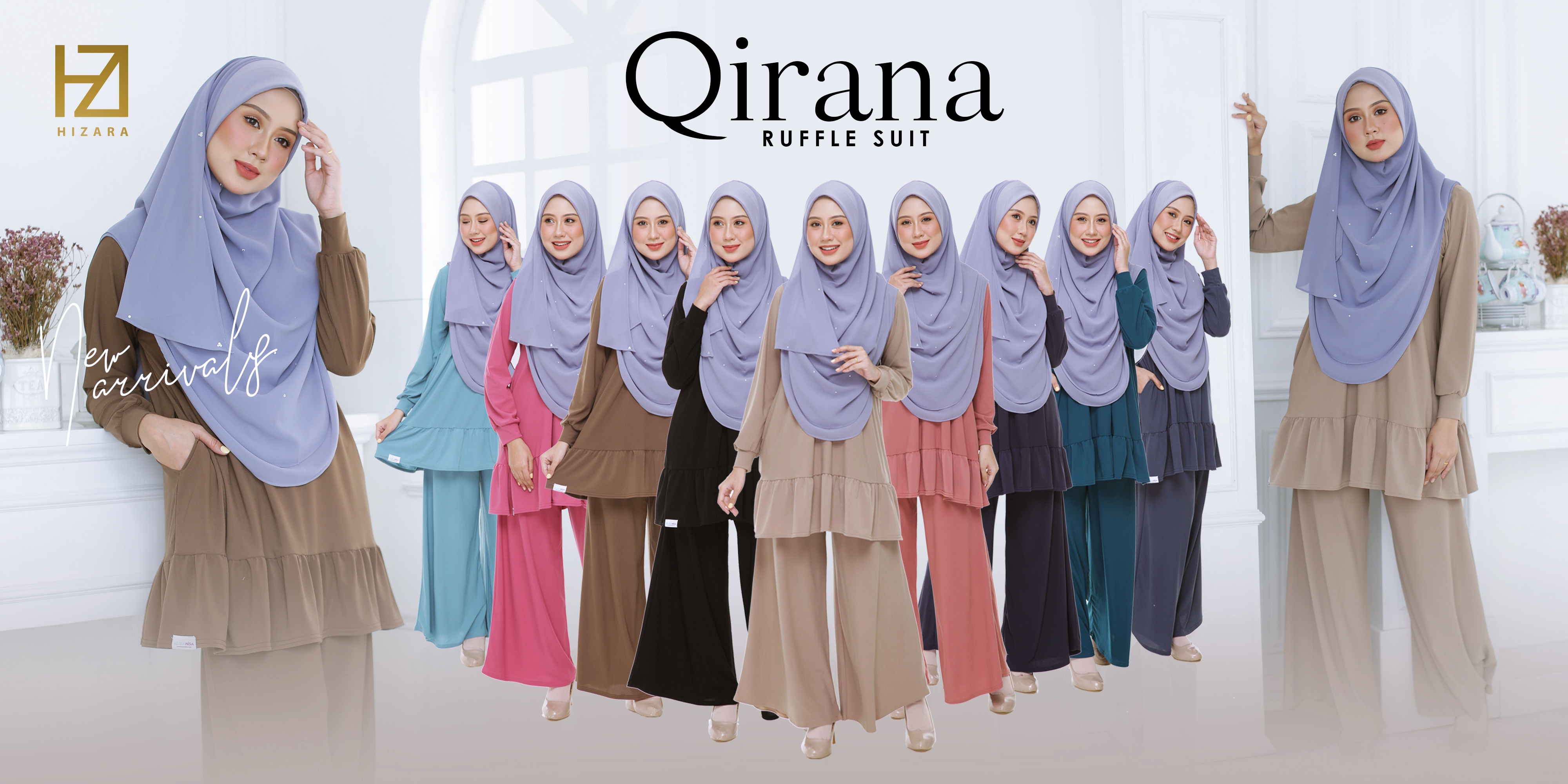 QIRANA RUFFLE SUIT