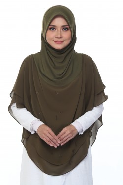QADEEJA AISYA  QA42 NAVY GREEN