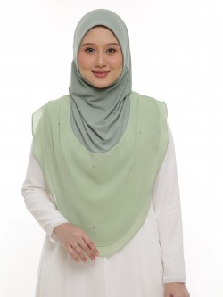 QADEEJA AISYA XL QX40 DUSTY GREEN