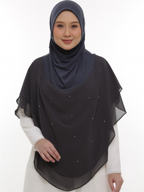 QADEEJA AISYA XXL QA39 DARK GREY