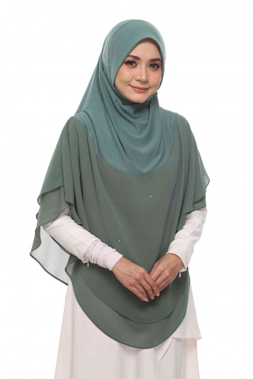 QADEEJA AISYA QA43 SEA GREEN