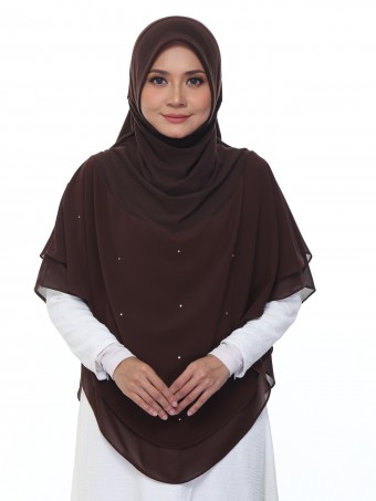 QADEEJA AISYA XXL QA02 DARK BROWN