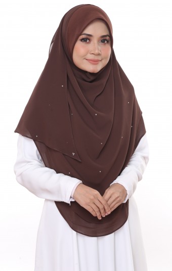 ZULAIKHA ZARA XL ZZ03 ~DARK BROWN