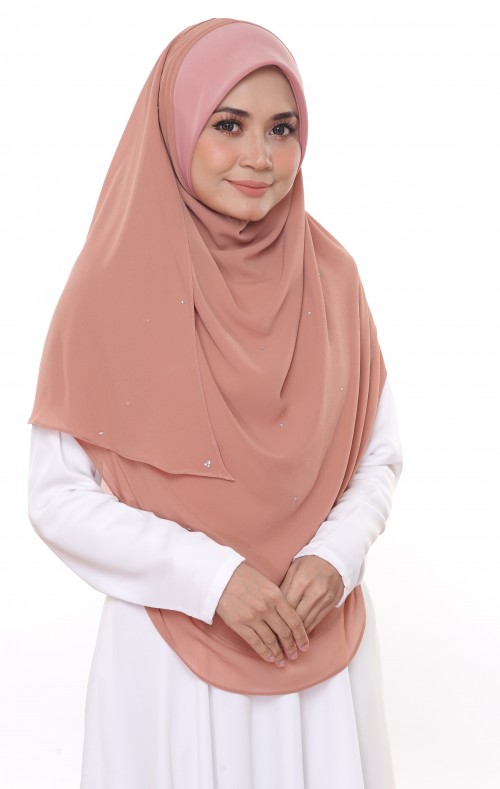 ZULAIKHA ZARA ZZ38 ~ DUSTY PEACH