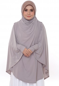 TELEKUNG BALQIS TQ34 GREYISH BROWN