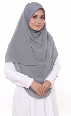 ZULAIKHA ZARA XL ZZ06 ~ SOFT GREY