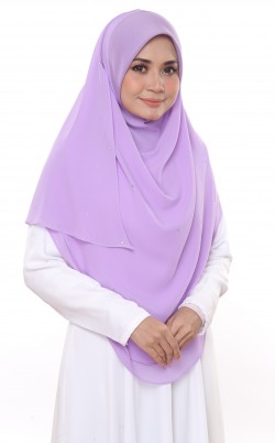 ZULAIKHA ZARA XL ZZ17 ~ SOFT PURPLE