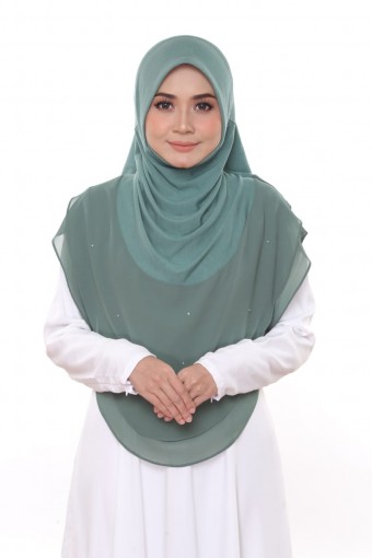 QADEEJA AISYA XL QX33 SEA GREEN