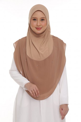 QADEEJA AISYA XL QX08 SANDY BROWN