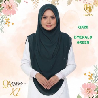 QADEEJA AISYA XL QX28 EMERALD GREEN