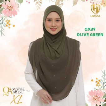 QADEEJA AISYA XL QX39 OLIVE GREEN