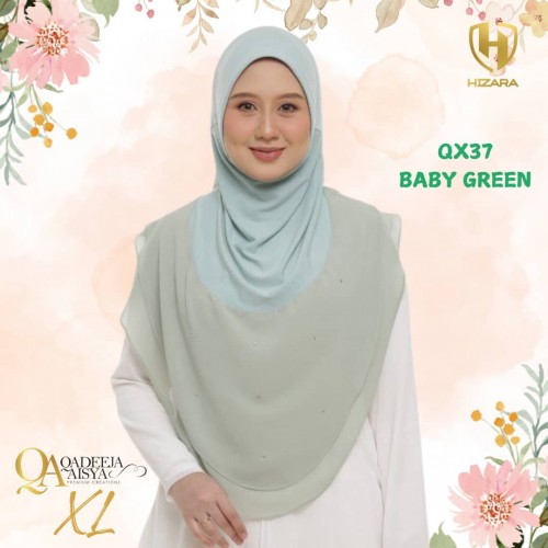QADEEJA AISYA XL QX37 BABY GREEN