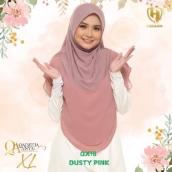 QADEEJA AISYA XL QX18  DUSTY PINK