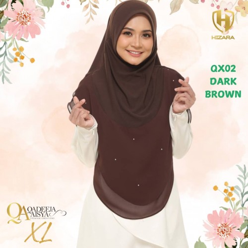 QADEEJA AISYA XL QX02 DARK BROWN