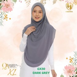 QADEEJA AISYA XL QX30 DARK GREY