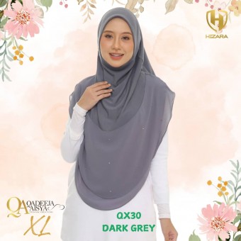 QADEEJA AISYA XL QX30 DARK GREY