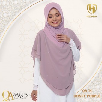 QADEEJA AISYA XXL QA14 DUSTY PURPLE