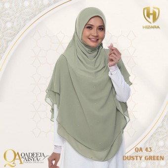 QADEEJA AISYA XXL QA43 DUSTY GREEN