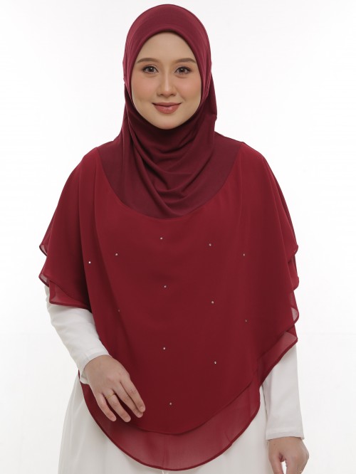 QADEEJA AISYA XXL QA16 MAROON