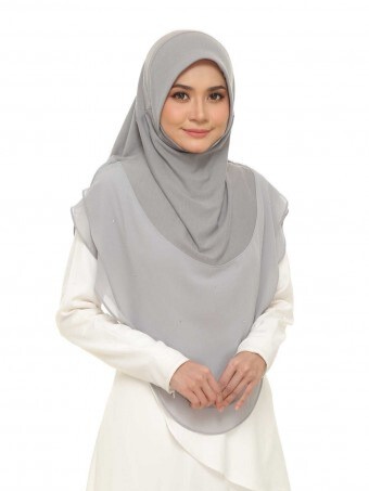 QADEEJA AISYA XL QX16  SOFT GREY