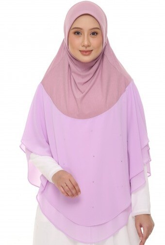 QADEEJA AISYA XXL QA19 SOFT PURPLE