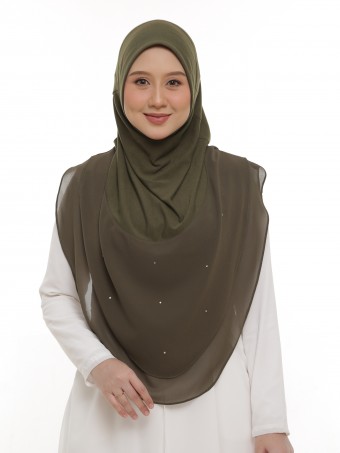 QADEEJA AISYA XL QX39 OLIVE GREEN