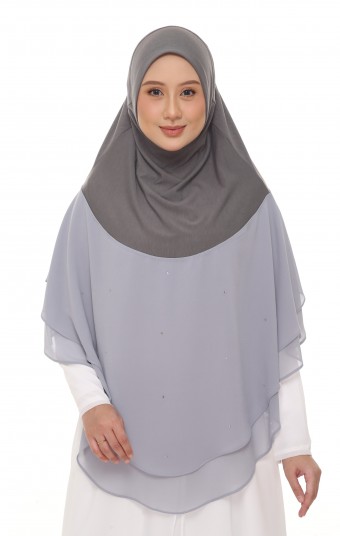 QADEEJA AISYA QA17- SOFT GREY